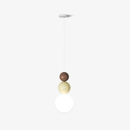 Trilla Three Ball Acrylic Pendant Light