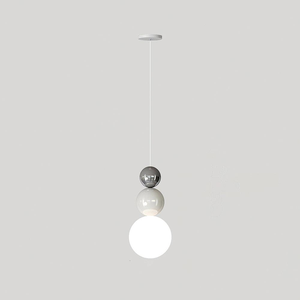Trilla Three Ball Acrylic Pendant Light