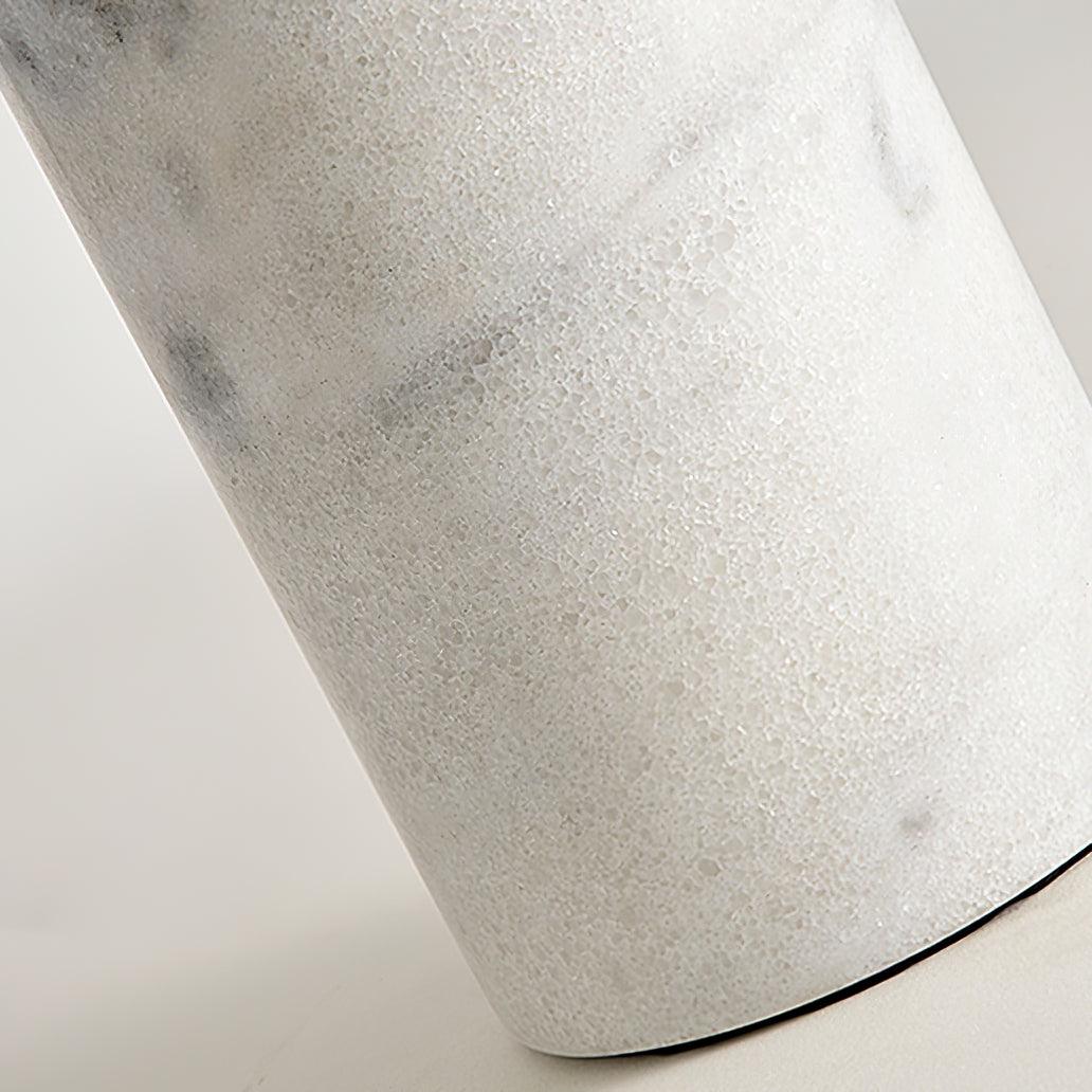 Pietra Marble Metal Shade Table Lamp