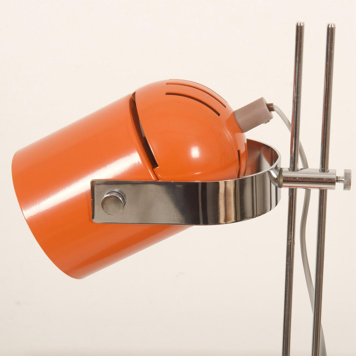 Tilden Telescoping Chrome Metal Desk Lamp