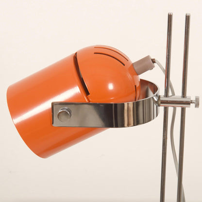Tilden Telescoping Chrome Metal Desk Lamp