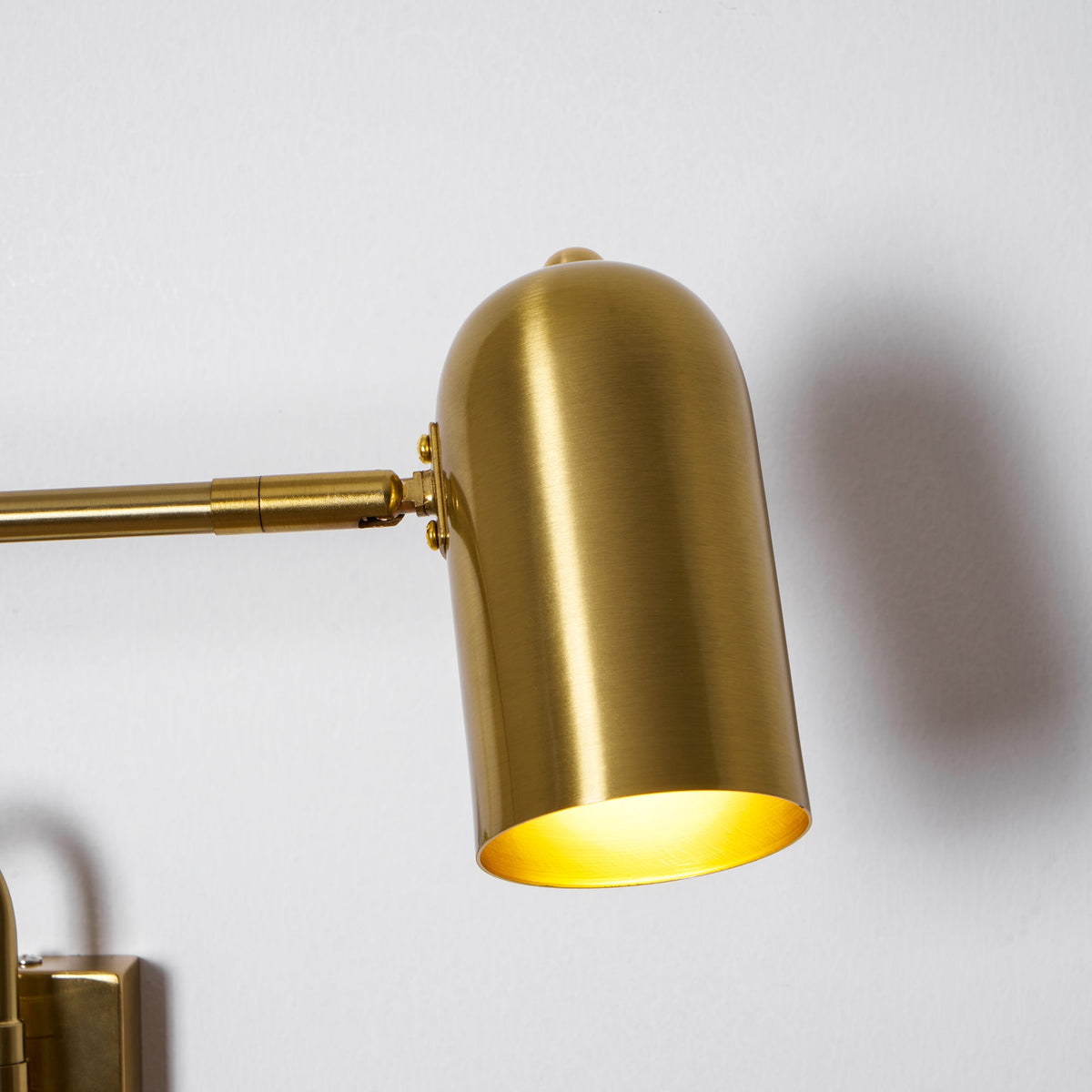 Swivo Plug In Swing Arm Wall Lamp