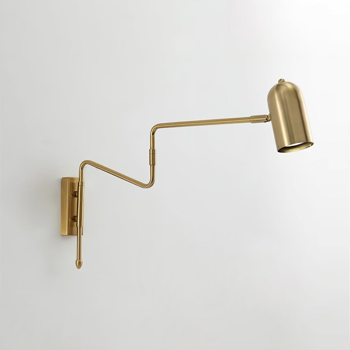 Arley Swing Arm Hardwired Reading Wall Lamp