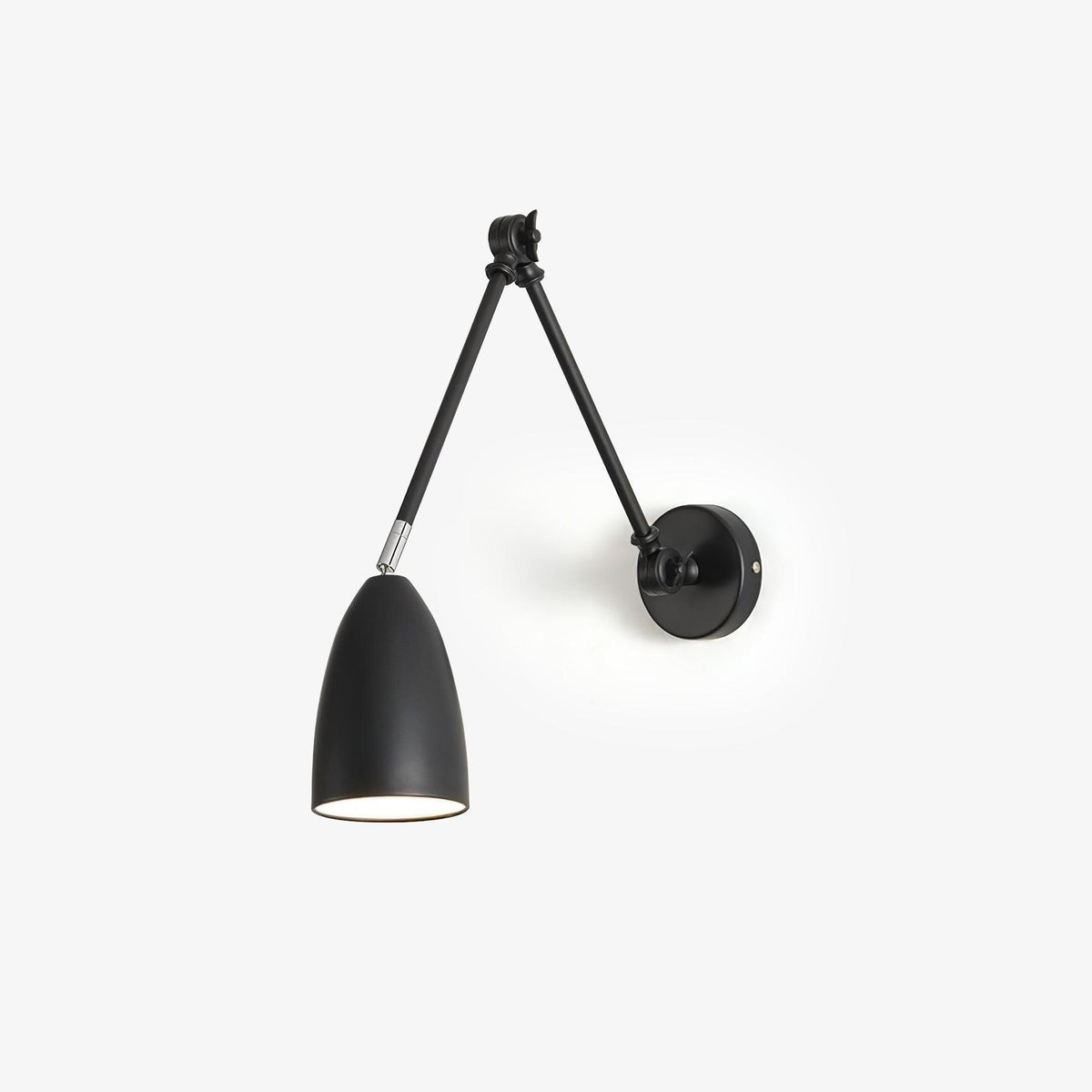 Bennett Double Swing Arm Cone Wall Sconce