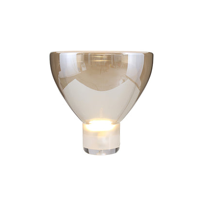 Ambrette Glass Bowl Table Lamp