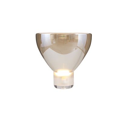 Ambrette Glass Bowl Table Lamp