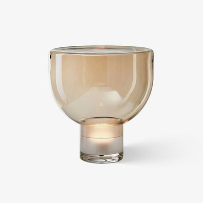 Ambrette Glass Bowl Table Lamp