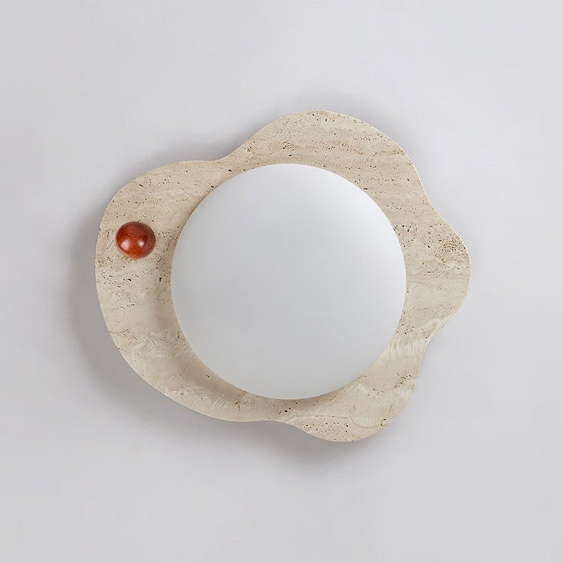 Nuvola Travertine Cloud LED Ceiling Light