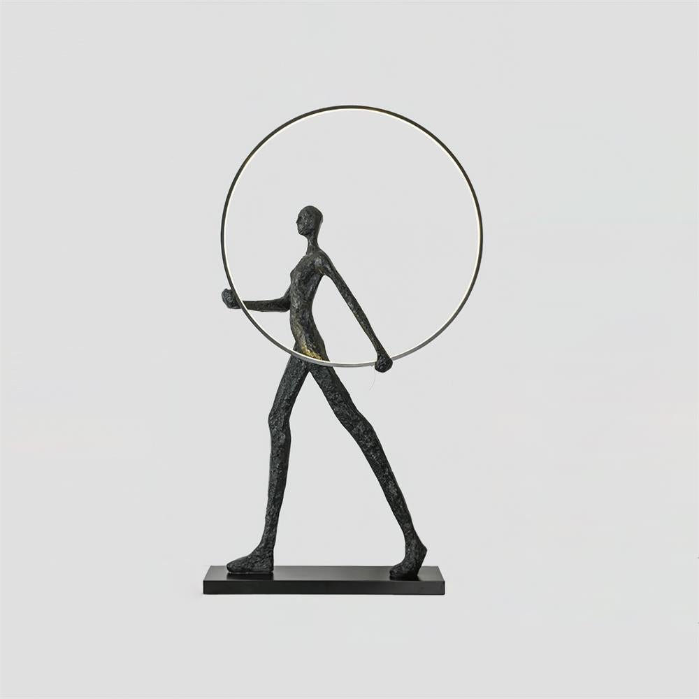Passeur Sculptural Figure LED Floor Lamp