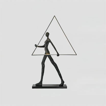 Passeur Sculptural Figure LED Floor Lamp