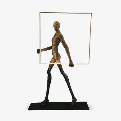 Passeur Sculptural Figure LED Floor Lamp