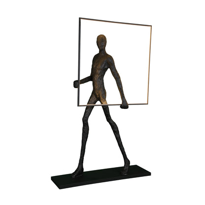 Passeur Sculptural Figure LED Floor Lamp