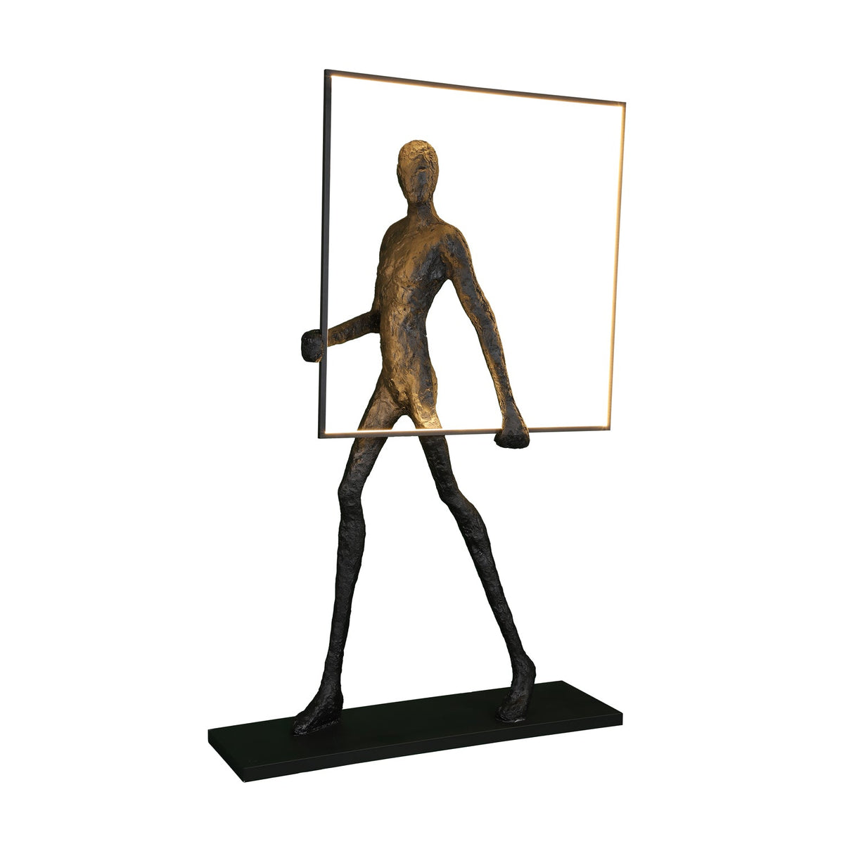 Passeur Sculptural Figure LED Floor Lamp