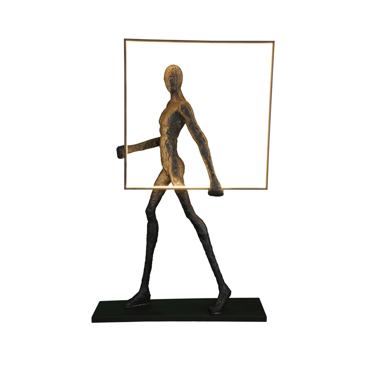 Passeur Sculptural Figure LED Floor Lamp