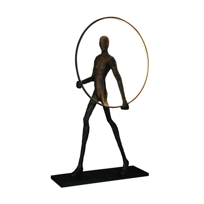 Passeur Sculptural Figure LED Floor Lamp