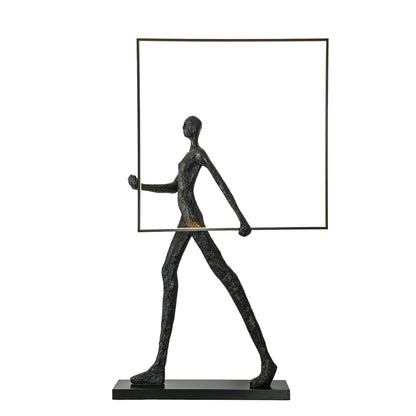 Passeur Sculptural Figure LED Floor Lamp