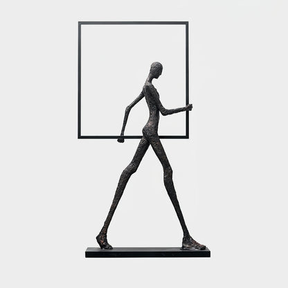 Passeur Sculptural Figure LED Floor Lamp