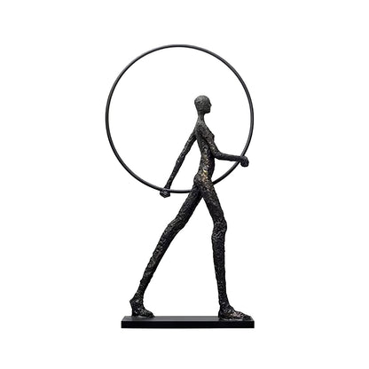 Passeur Sculptural Figure LED Floor Lamp