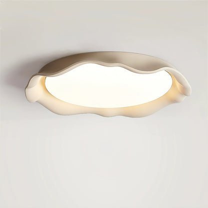 Calanque Microcement Wave LED Ceiling Light