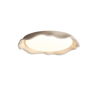 Calanque Microcement Wave LED Ceiling Light