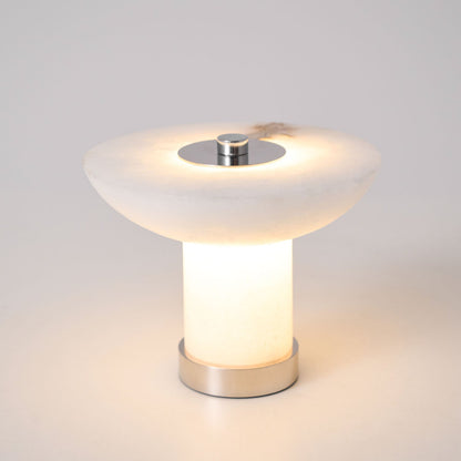 Lunaire Rechargeable Alabaster Cordless Table Lamp