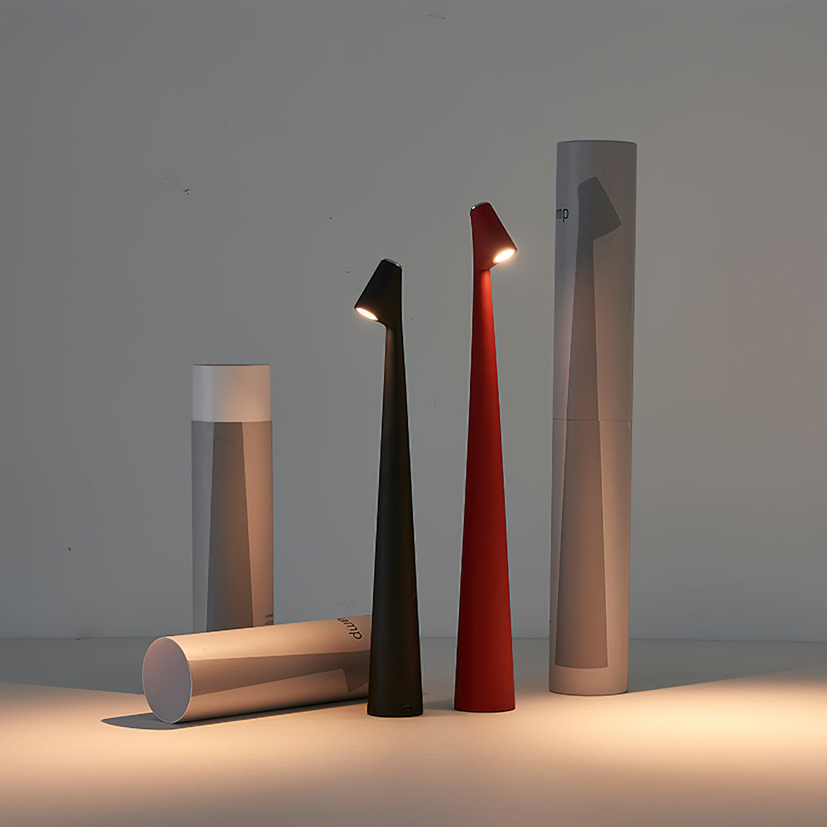 Yselle Slim Conical LED Floor Lamp