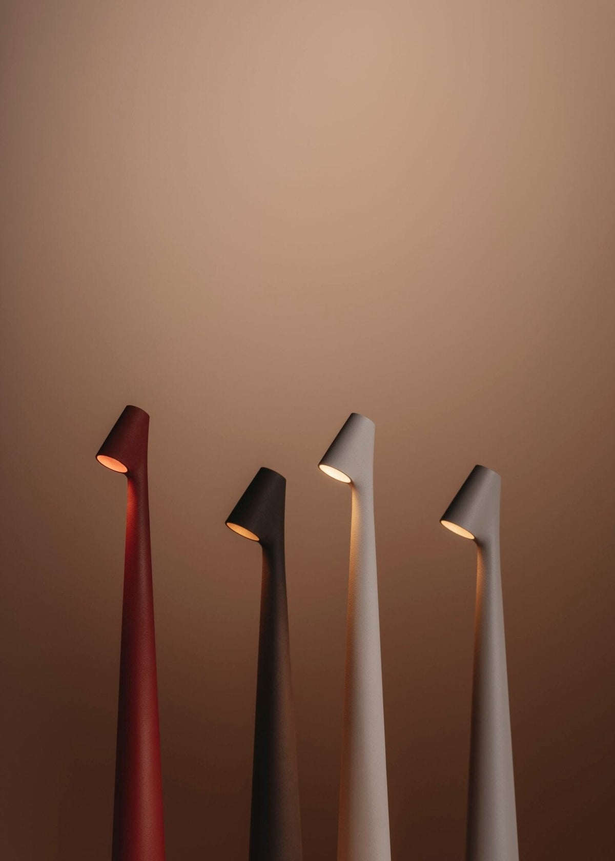 Yselle Slim Conical LED Floor Lamp