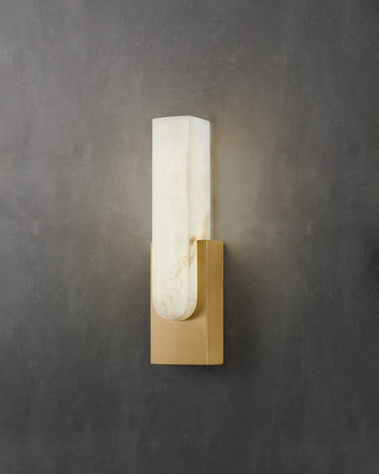 Adrielle Slim Alabaster LED Wall Sconce