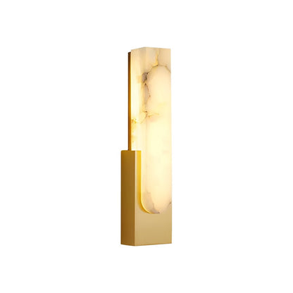 Adrielle Slim Alabaster LED Wall Sconce