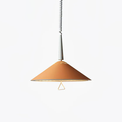 Aelith Retro Cone Retractable Pendant Light