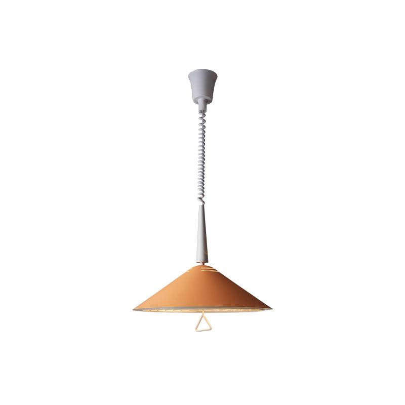 Aelith Retro Cone Retractable Pendant Light
