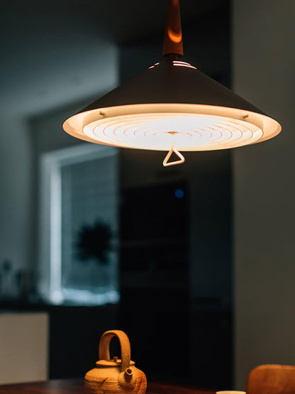 Aelith Retro Cone Retractable Pendant Light