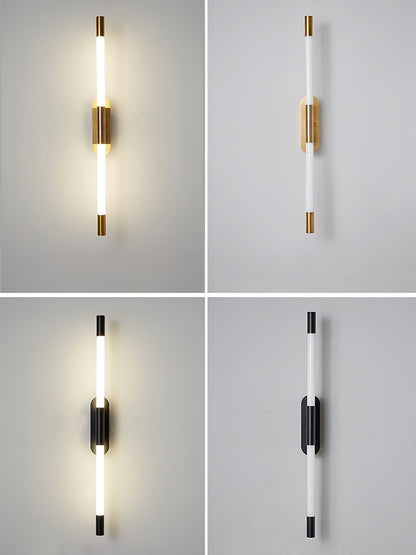 Abelle Slim Vertical Tube LED Wall Sconce