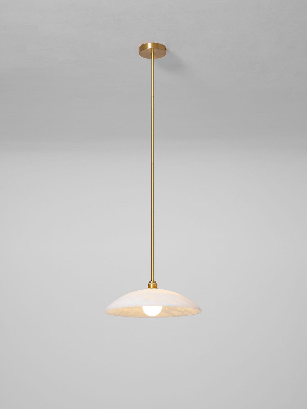 Dahlia Alabaster Dome Pendant Light