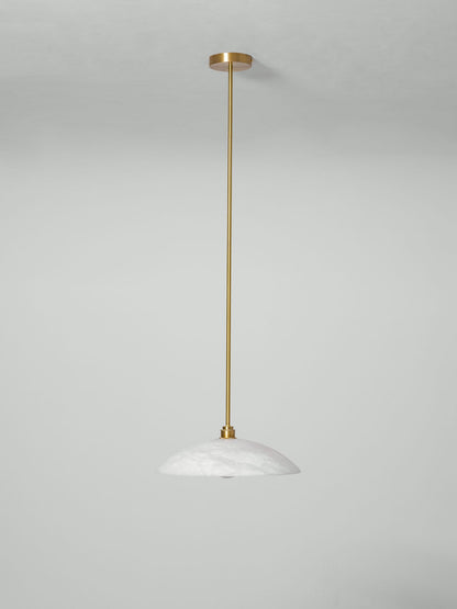 Dahlia Alabaster Dome Pendant Light
