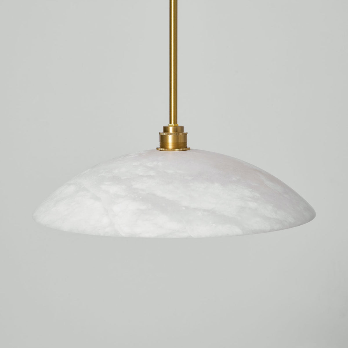 Dahlia Alabaster Dome Pendant Light