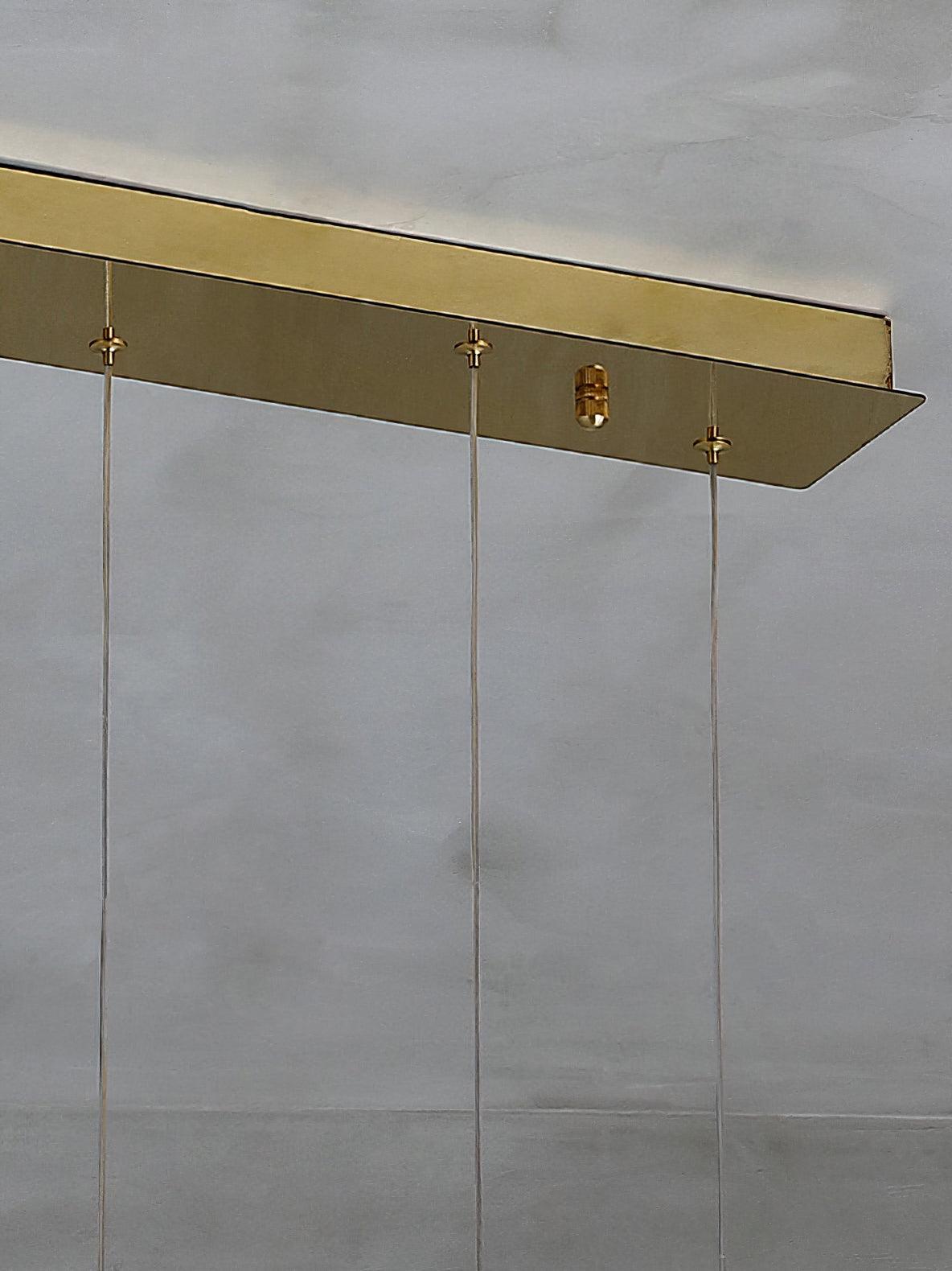 Arelia Alabaster Cube Cluster Pendant Light