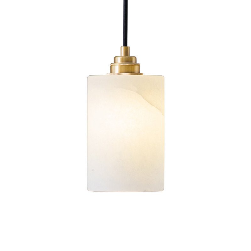 Carmeline Alabaster Cylinder Staircase Chandelier