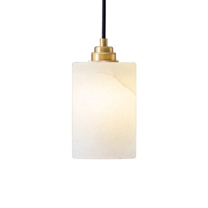 Carmeline Alabaster Cylinder Staircase Chandelier