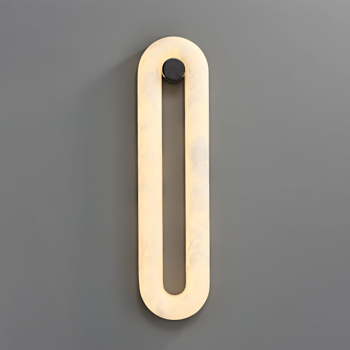 Aquila Alabaster Capsule LED Wall Sconce