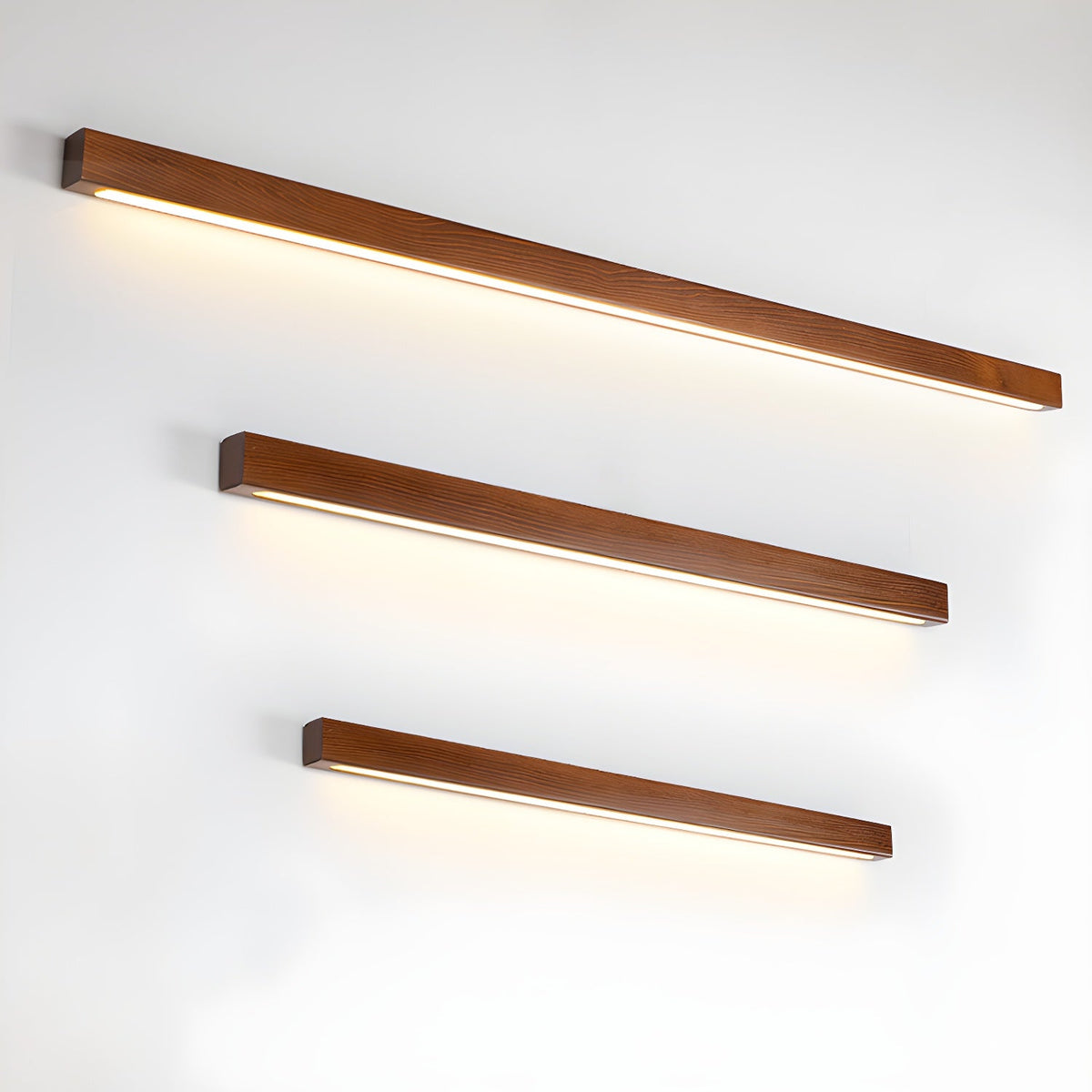 Arlo Linear Wood LED Wall Light