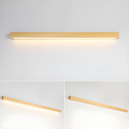 Arlo Linear Wood LED Wall Light