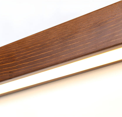 Arlo Linear Wood LED Wall Light