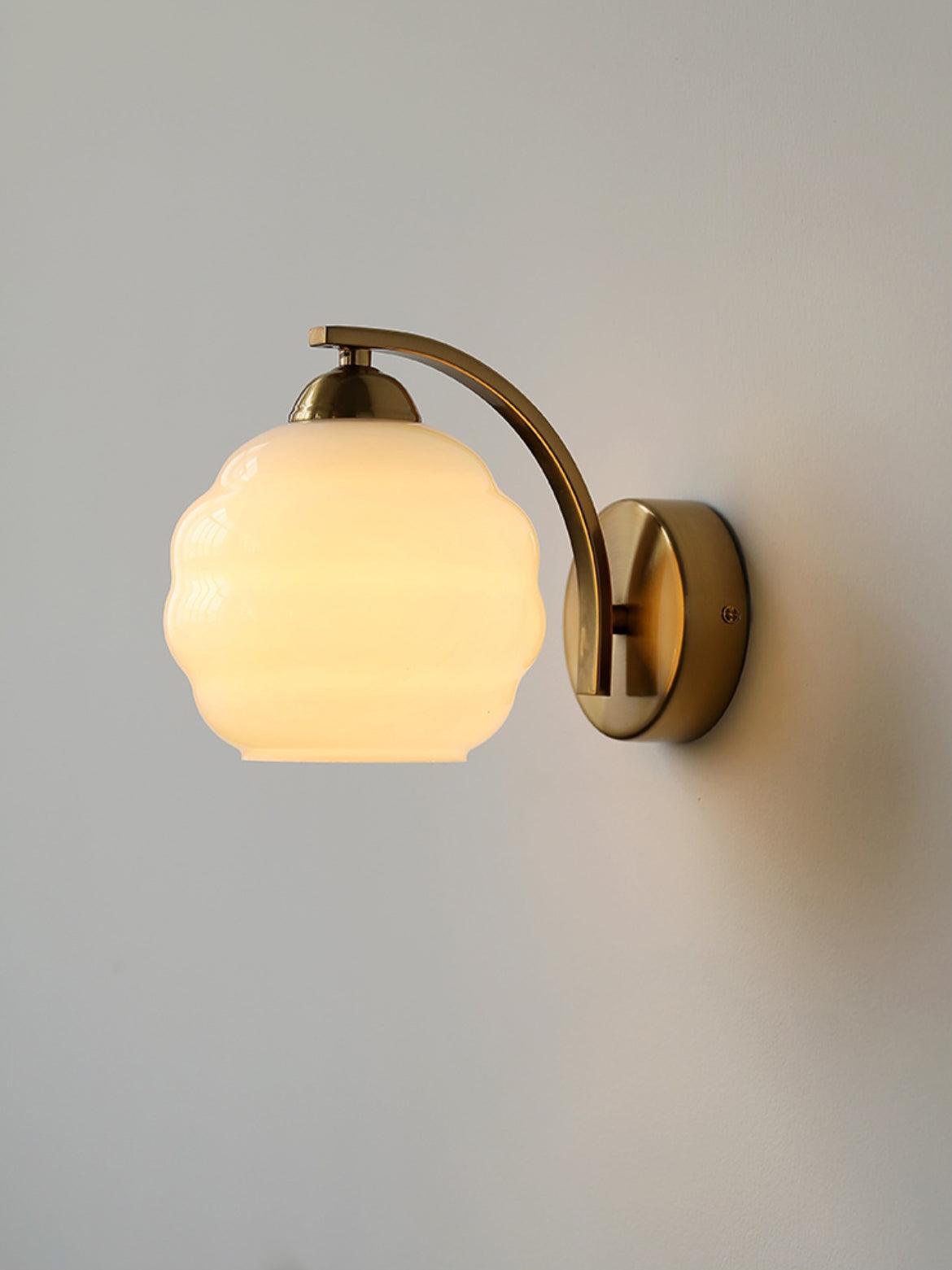 Deauville Art Deco Glass Wall Sconce