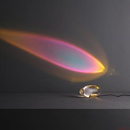Atman Crystal Glass LED Table Lamp