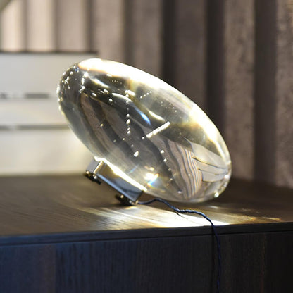 Atman Crystal Glass LED Table Lamp