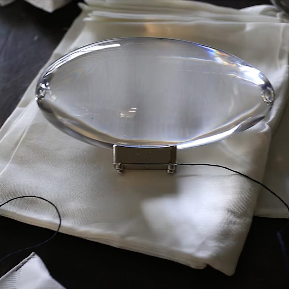 Atman Crystal Glass LED Table Lamp