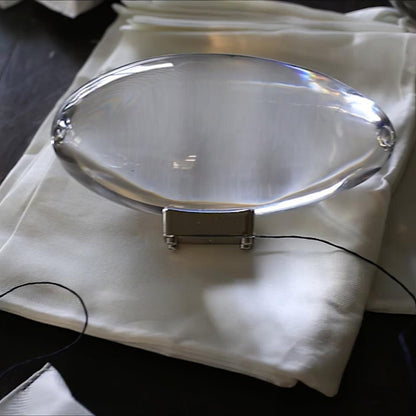 Atman Crystal Glass LED Table Lamp
