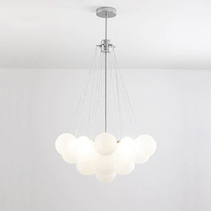 Bulle Frosted Glass Bubble Chandelier