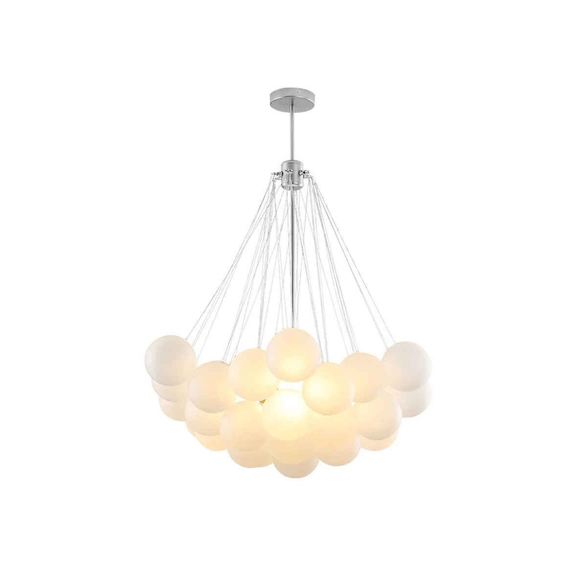 Bulle Frosted Glass Bubble Chandelier